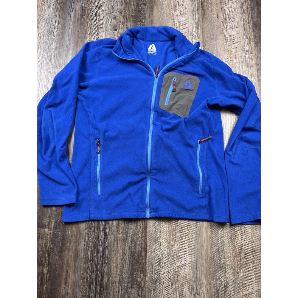 Eddie Bauer First Ascent Men Medium Fleece Pull Over Jacket Outdoor‎ Base Layer